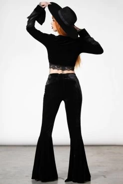 Marisol Velvet Bell Bottoms -Alchemy Store 1111 edf855a3 1e23 4866 803d fb99ad43542e