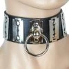 Razor Blade Bondage Black Leather Collar -Alchemy Store 11921 1 8765ca39 4a8a 40ae ad24 0541defcd401