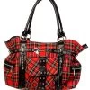 Rise Up Bag [RED PLAID] -Alchemy Store 1393603317755copy