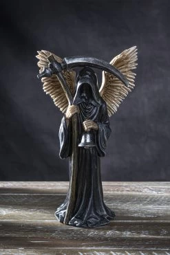 Winged Grim Reaper Statue