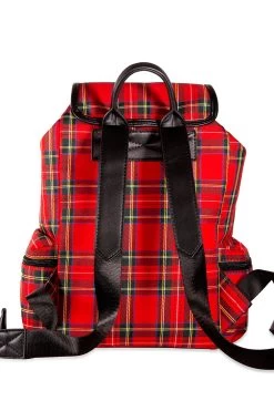 Mad Plaid Backpack [RED PLAID] -Alchemy Store 1594017456BG34181RED3