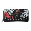 Skulls And Roses Wallet -Alchemy Store 1659429638WBN1428BLK1