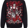Queen Of Hearts Sweatshirt 2 Queen Of Hearts Sweatshirt -Alchemy Store 1 sweatshirt