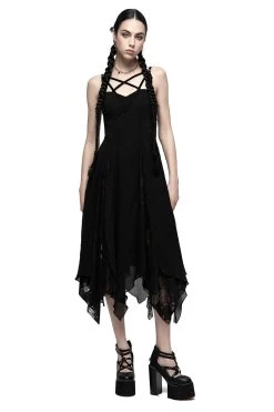 Spellcaster Chiffon Dress -Alchemy Store 20414