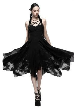 Spellcaster Chiffon Dress