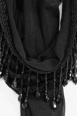 Netherworld Draped Shoulder Top -Alchemy Store 234rtytredffdfd