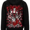 Queen Of Hearts Hoodie [Zipper Or Pullover] -Alchemy Store 2 hoodie back resize