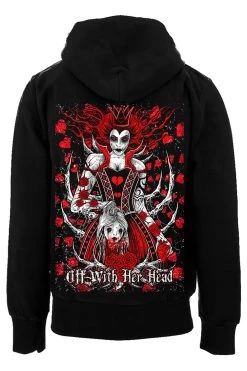 Queen Of Hearts Hoodie [Zipper Or Pullover]