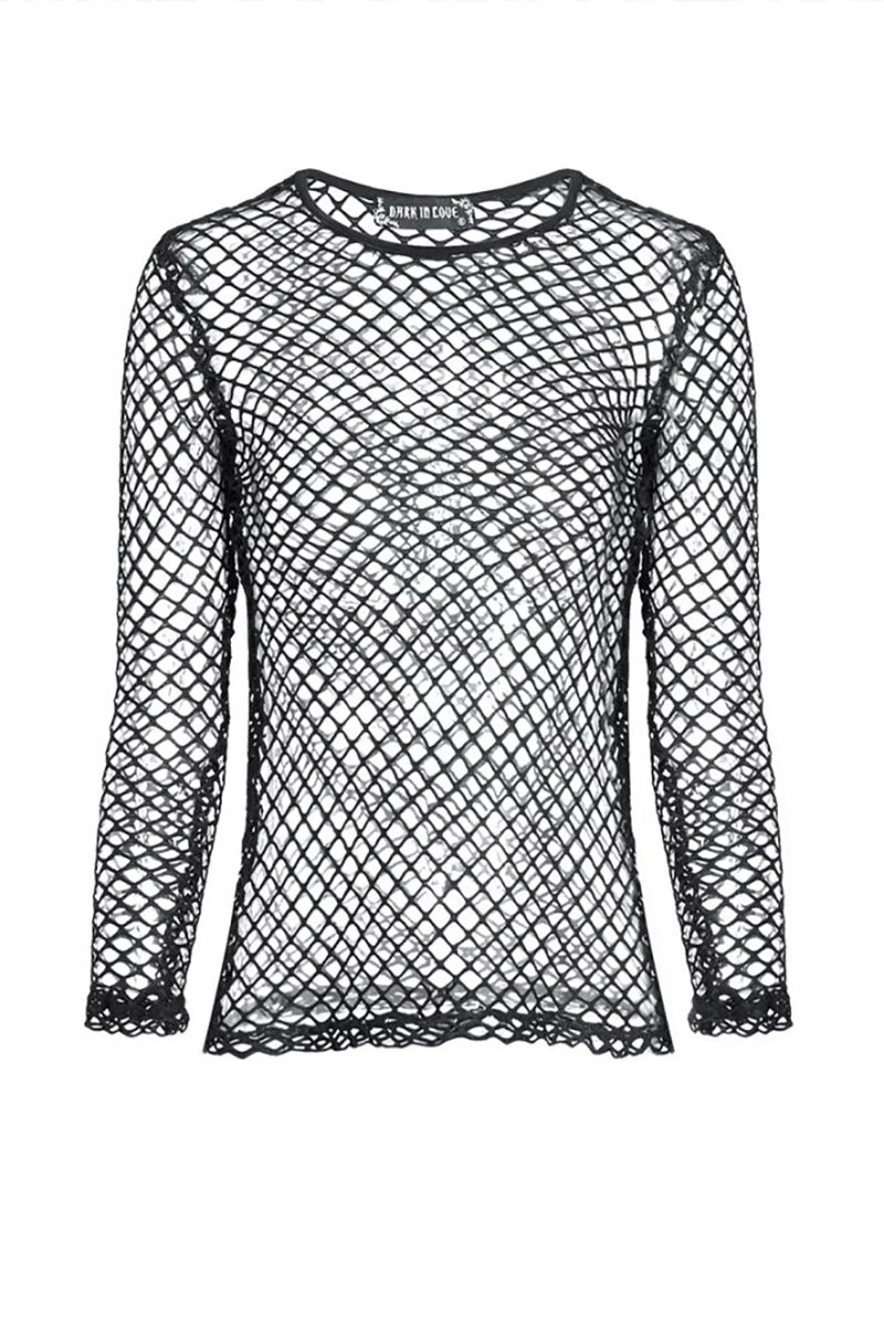 Late For My Funeral Fishnet Top 7 Late For My Funeral Fishnet Top - Image 5