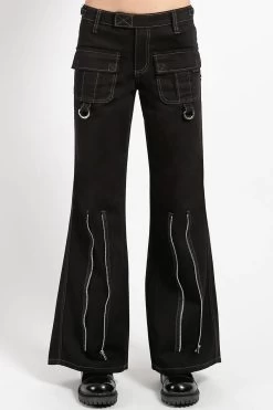 Tripp NYC Peace Cargo Pants [BLACK]