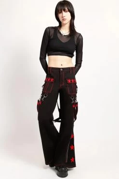 Tripp NYC Rock Star Pants [Black/Red] -Alchemy Store AF3076 BLKRED FULL 1000x d62be178 ed74 4977 a5d2 6cbf9f24782c