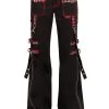 Tripp NYC Punk Rock Riveter Pants [Black/Red Plaid] -Alchemy Store AF4293 BLKREDPLD F 1000xcopy 7704dcbc a0c7 49d3 9bd4 412fb0be5739