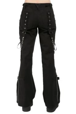 Lolita Dark Street Pants [Black/Black] -Alchemy Store AF4380 BLKBLK B