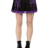 Lolita Pleated Skirt [Black/Purple] -Alchemy Store AF4386 BLKPURP F 1000x 316000cc 6473 4073 86aa 8ce83e8bb0fe