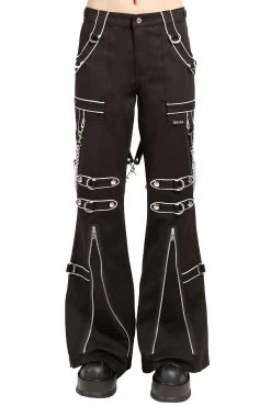Tripp NYC Black Parade Pants [Black/White]