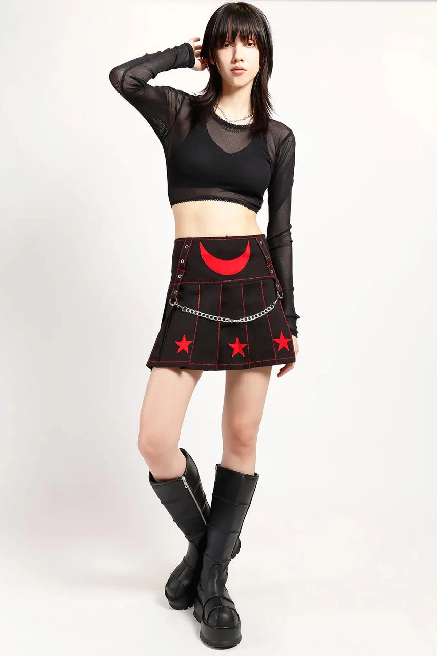 Tripp NYC Star F**ker Pleated Skirt 4 Tripp NYC Star F**ker Pleated Skirt - Image 2