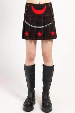 Tripp NYC Star F**ker Pleated Skirt