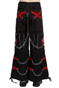Tripp NYC Skull Bondage Pants [Black/Red] -Alchemy Store AF7049W REDBLK B 1000x e094ad4a 8b6a 4c24 8748 c43d282870c8