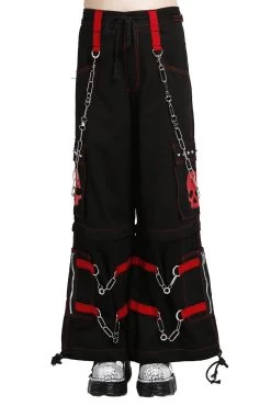 Tripp NYC Skull Bondage Pants [Black/Red] -Alchemy Store AF7049W REDBLK F 1000x 5a4718aa e366 475b 9cd2 da4a7384c94e
