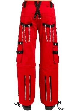 Tripp Dark Cuff Pants [Red] -Alchemy Store AF7240M RED B