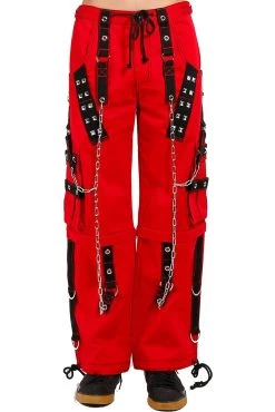 Tripp Dark Cuff Pants [Red]