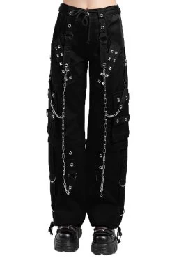 Tripp Dark Cuff Pants [Black] -Alchemy Store AF7240 BLKBLK F 1000x ef939549 67e1 40ff 8a22 7e04b8007255