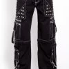 Tripp NYC Step Chain Pants [Black/White] -Alchemy Store AF7713M BLKWHT F M 1000x da0bab34 be15 4da8 a021 81664cddc8b5