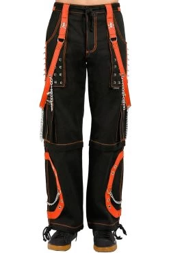 Tripp Step Chain Pants [Black/Orange]