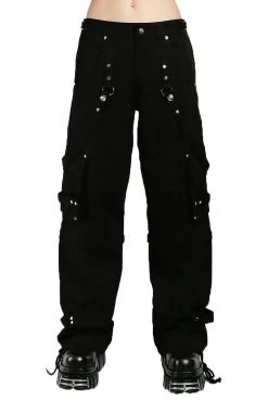 Tripp Zip Off Crush Pants [Black/Black] -Alchemy Store AF866 BLK F 1000x 9f19a827 149c 405e 94e0 e38957223e2f
