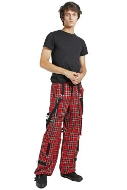 Tripp Clash Pants [Red Plaid] -Alchemy Store BR7272M REDPLD FL2 1622x b64364c7 efe1 4acd bcbc 8d8857f1ec90