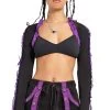 Tripp NYC Lolita Shrug [Black/Purple] -Alchemy Store CE4391 PURP F 1000x 816df2ba 5d8e 4b53 8afd 48cc5782c963