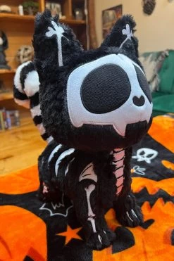 Skelekitty Plush Toy [Deluxe] -Alchemy Store Cat Stuffed Toy Gothic
