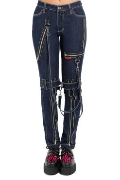 Tripp NYC Denim Bondage Pants -Alchemy Store DS267 DENIM F 1000x 913c688f 264e 4866 9c31 3cfb9bf6cac3