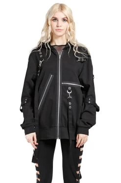 Tripp NYC Bondage Clash Hoodie -Alchemy Store FT7458 BLK F