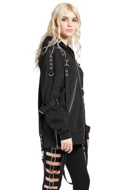 Tripp NYC Bondage Clash Hoodie -Alchemy Store FT7458 BLK S