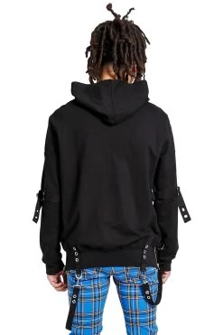 Tripp NYC Bondage Clash Hoodie -Alchemy Store FT7458M BLK B