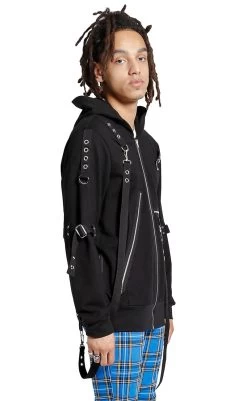 Tripp NYC Bondage Clash Hoodie -Alchemy Store FT7458M BLK S