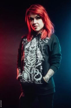 Alchemy Store -Alchemy Store Goth Cat Hoodie