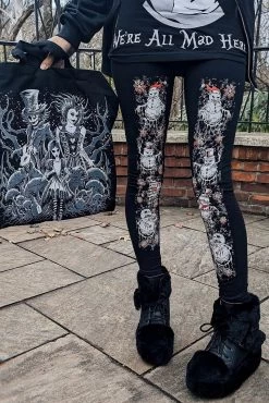 Heavy Metal Snowmen Leggings