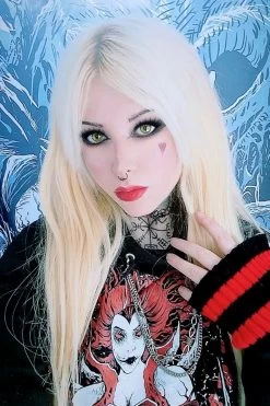 Queen Of Hearts Hoodie [Zipper Or Pullover] -Alchemy Store Gothic Disney Hoodie