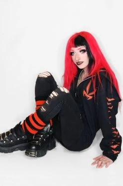 Creature Of The Night Hoodie [Zipper Or Pullover] -Alchemy Store Gothic Hoodie 573ffb0e f63c 4f23 afc5 8a46a7a6bf89