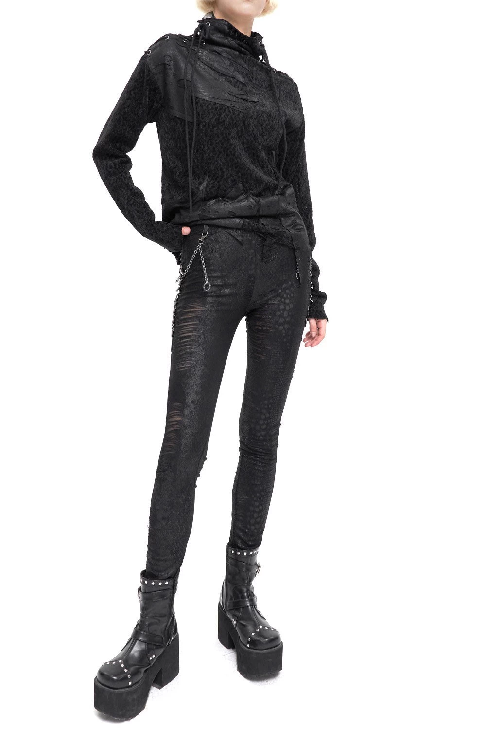 Snake Byte Shredded Leggings 8 Snake Byte Shredded Leggings - Image 6