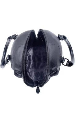 Skull Collection Handbag [BLACK] -Alchemy Store Gothic Purse Skull 3D