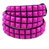 Punk Drunk Love Pyramid Stud Belt [Hot Pink] -Alchemy Store IMG 0953