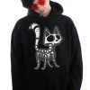 Skelekitty Hoodie [Zipper Or Pullover] -Alchemy Store IMG 2049