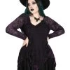 Violet Witch Tattered Top -Alchemy Store IMG 9277