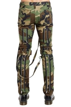 Tripp Bondage Pants [Green CAMO] -Alchemy Store IS267MP CAMO B