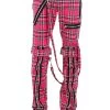 Tripp Bondage Pants [Pink Plaid] -Alchemy Store IS267MP PINKPLD F 1090x 4084708e 8a86 4f3e afa2 f033de435fa7