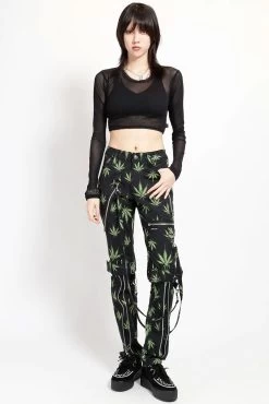 Tripp NYC Bondage Pants [Grass] -Alchemy Store IS267MP GRASSBLK FULL2 1000x 768667b9 ea36 4542 9cd4 5adb5dba8a94