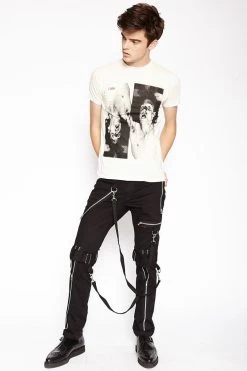 Tripp Strap Zipper Bondage Pants [Black] -Alchemy Store IS267M BLK FL 1622x 0fff1cec 5d55 4157 b0eb d1f330efa780